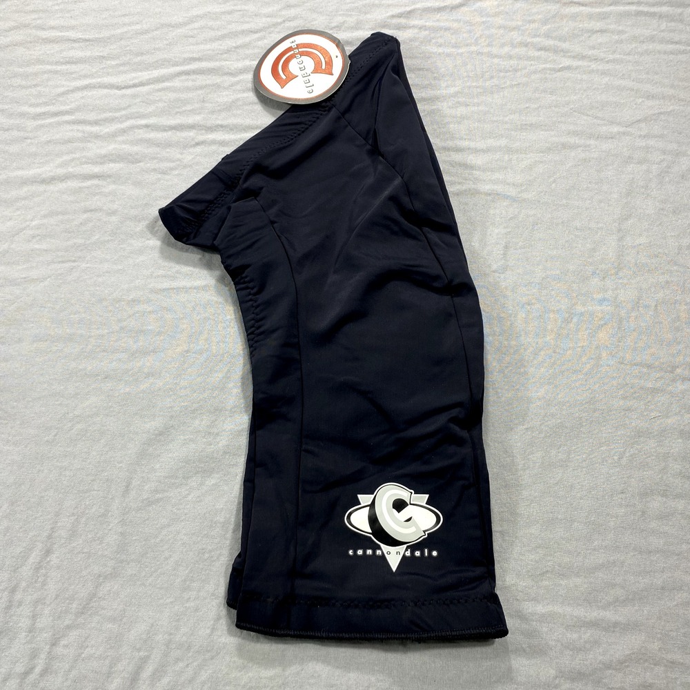 NEW Cannondale Shorts Mens Small Black Cycling‎ Padded 6-Panel USA Made